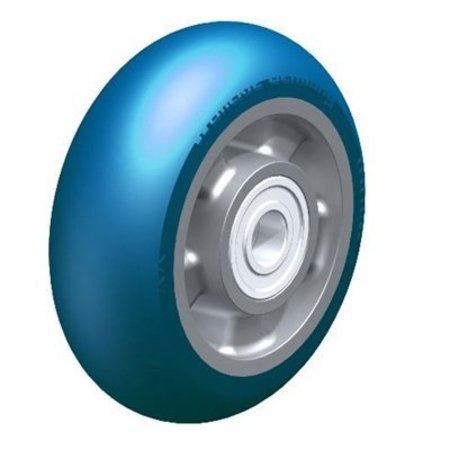 CASTERHQ 6"x2" Heavy duty wheel W/ Blickle Besthane Soft polyurethane tread ALBS-160-20K-CO